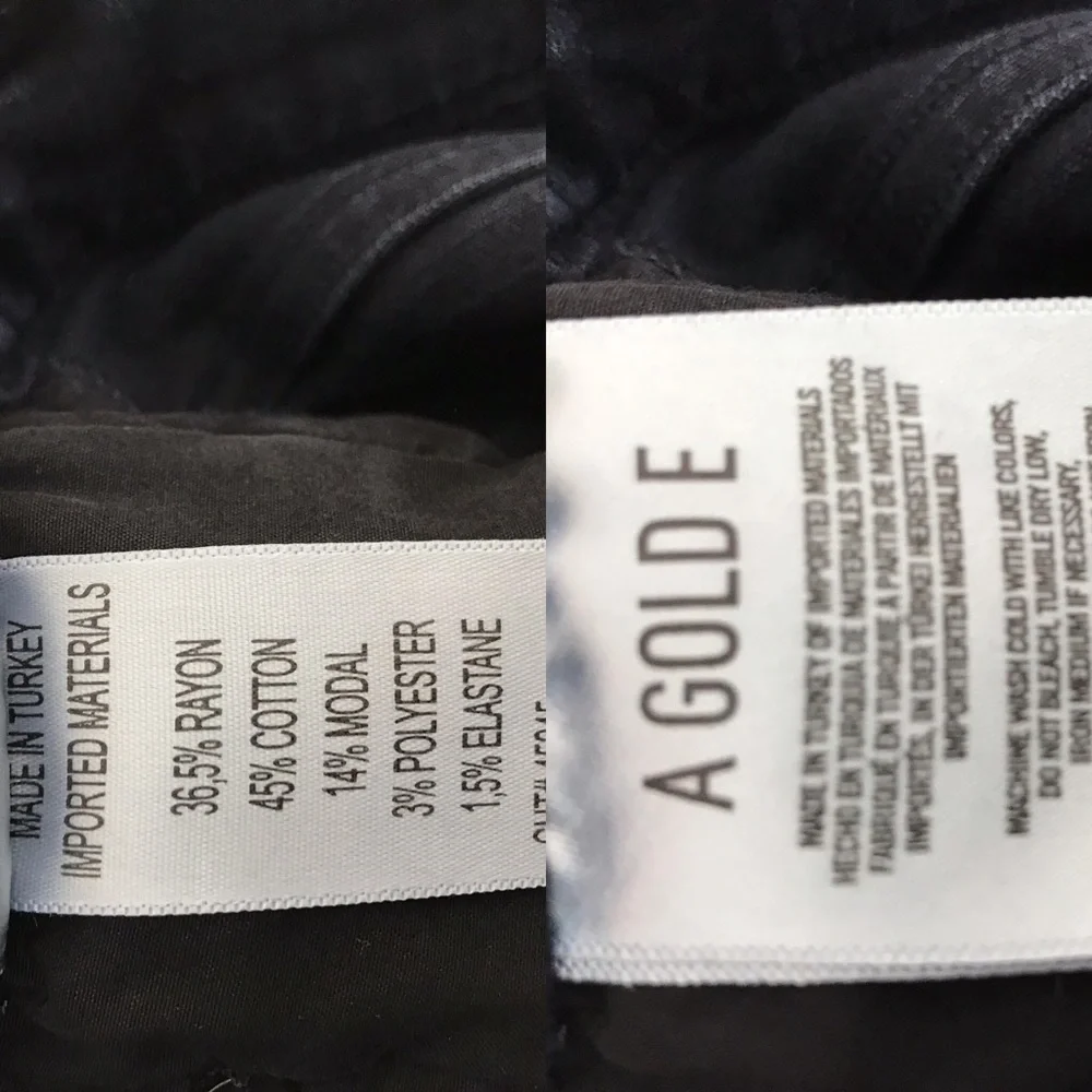 AGOLDE | Nico High Rise Skinny Jeans Darkwash - Picture 8 of 8